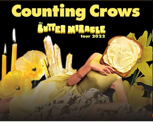 The Counting Crows Butter Miracle Tour 2022 הנחה לכרטיס יחיד