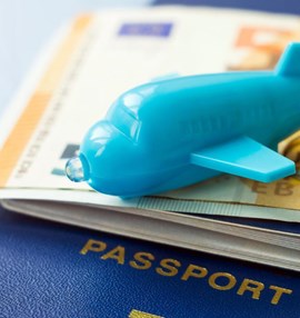 דרכון כרטיס טיסה ויורו